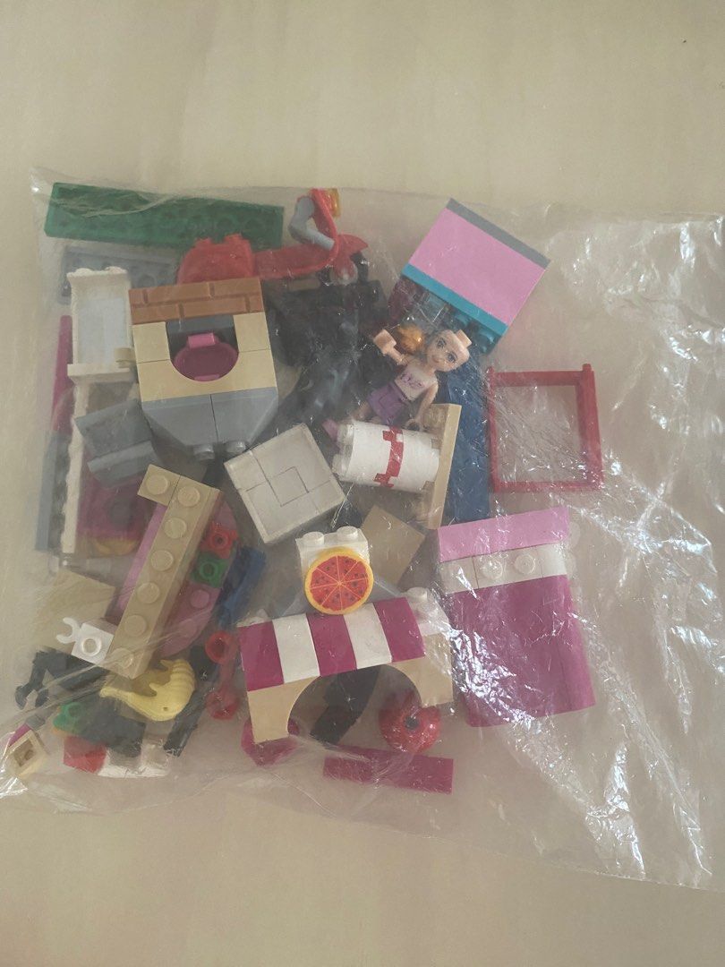 Lego Friends Set Stephanie s Pizzeria and other bits Hobbies Toys Toys Games on Carousell