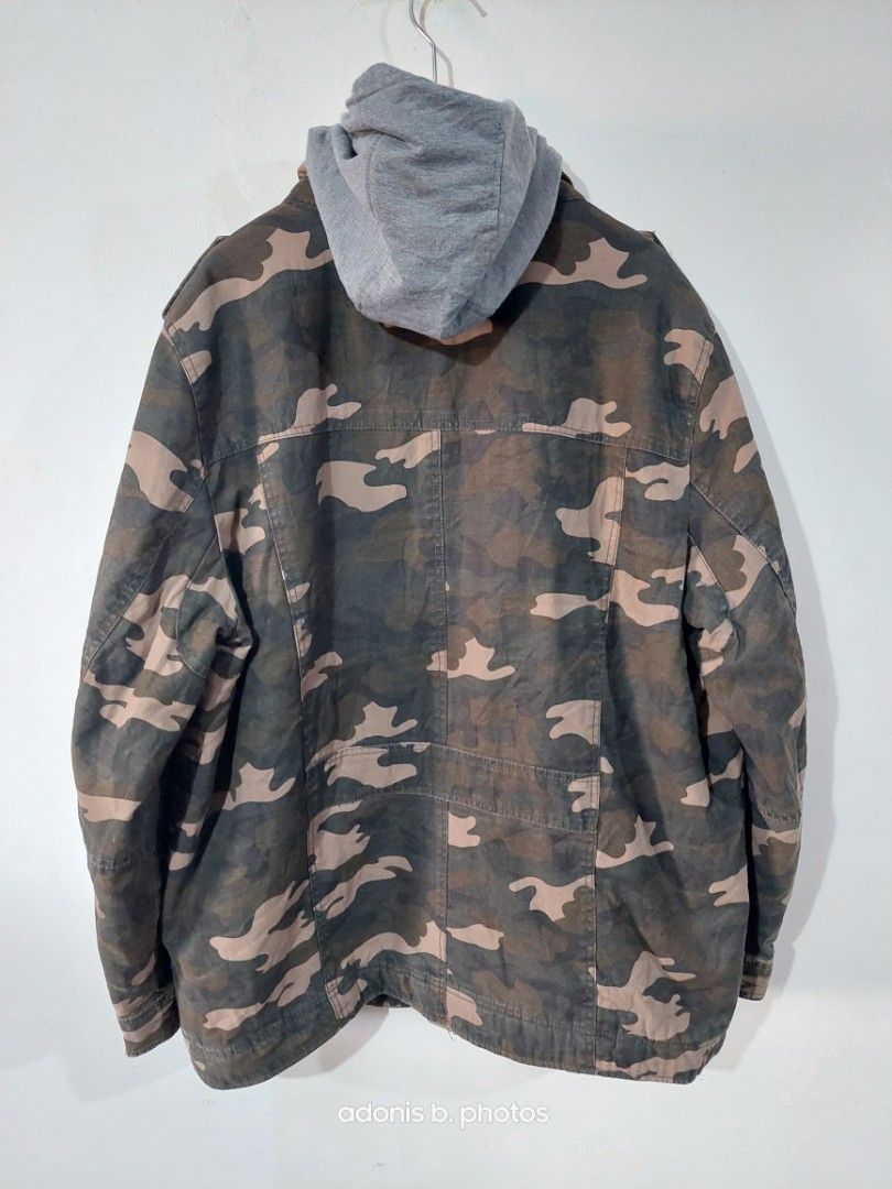 Levi's camo sherpa jacket best sale