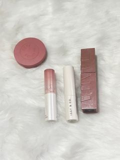 LIPSTICK BUNDLE - romand, issy, maybelline and sunnies face!! all for 500