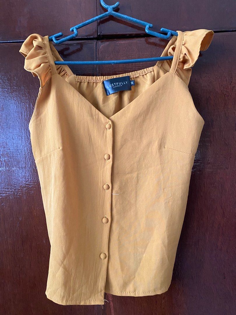 Mustard yellow top australia online