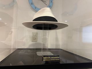 Michael Jackson’s Personally-Owned White Fedora with MJJ Productions Letter