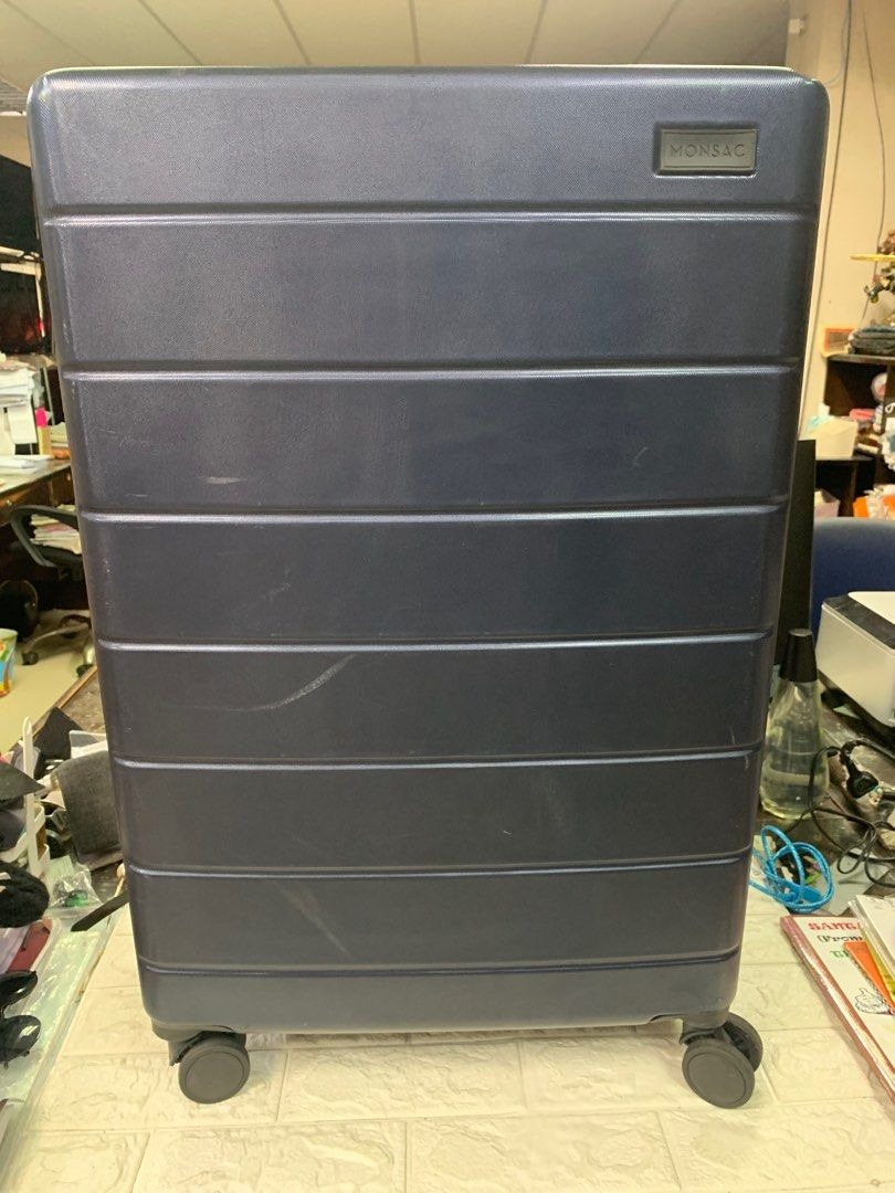Monsac Glide Plus Hardcase Luggage (repaired), Hobbies & Toys, Travel