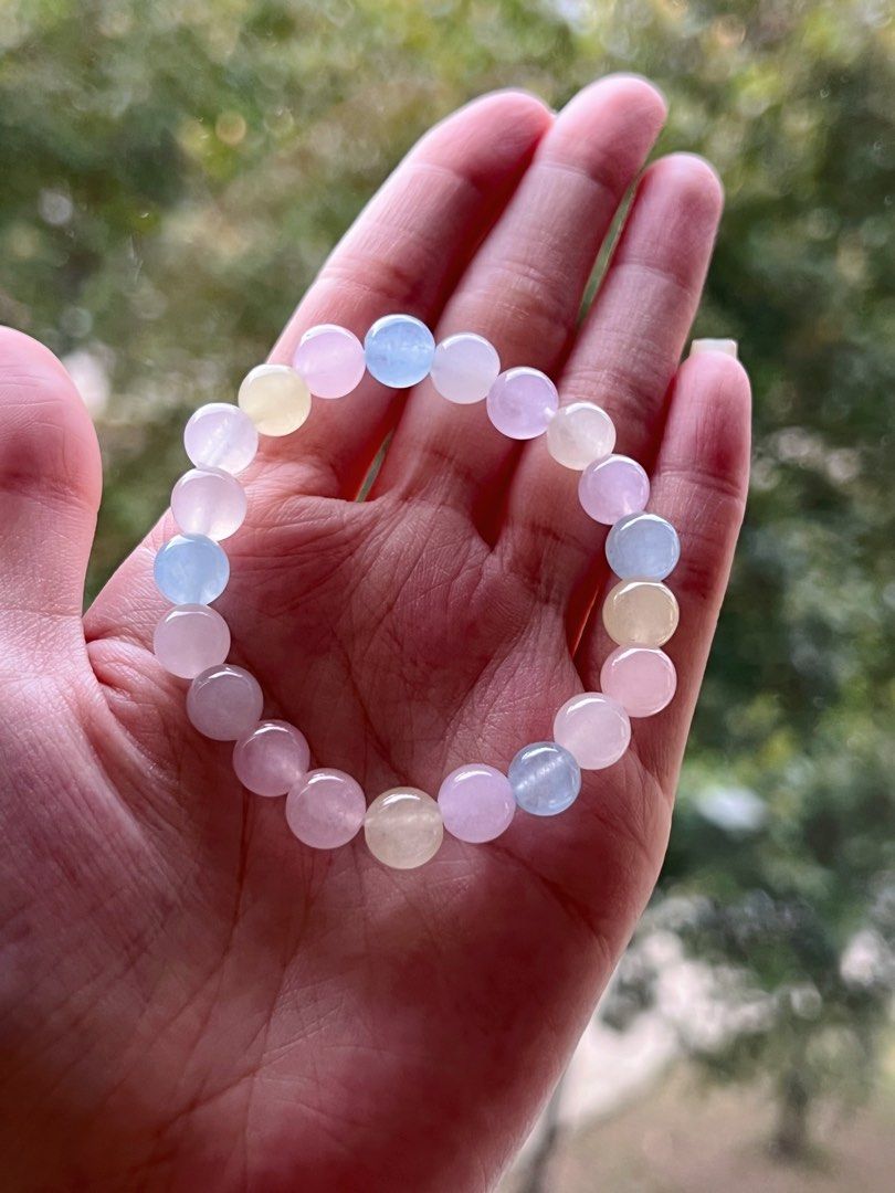 Morganite bracelet clearance