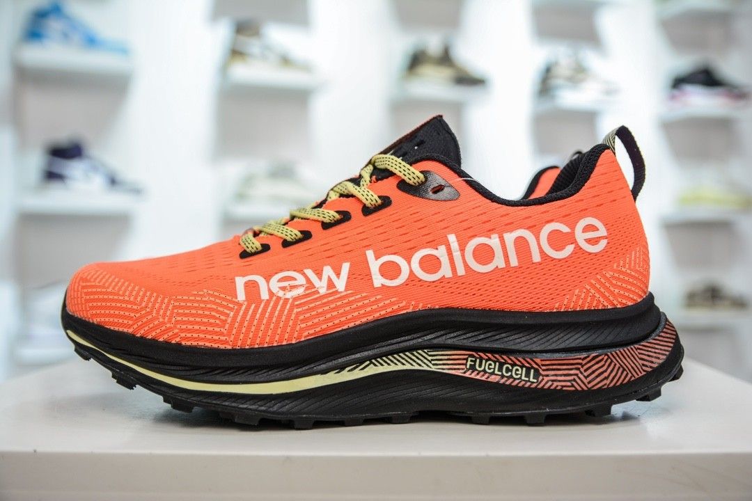 Bright orange new balance cheap