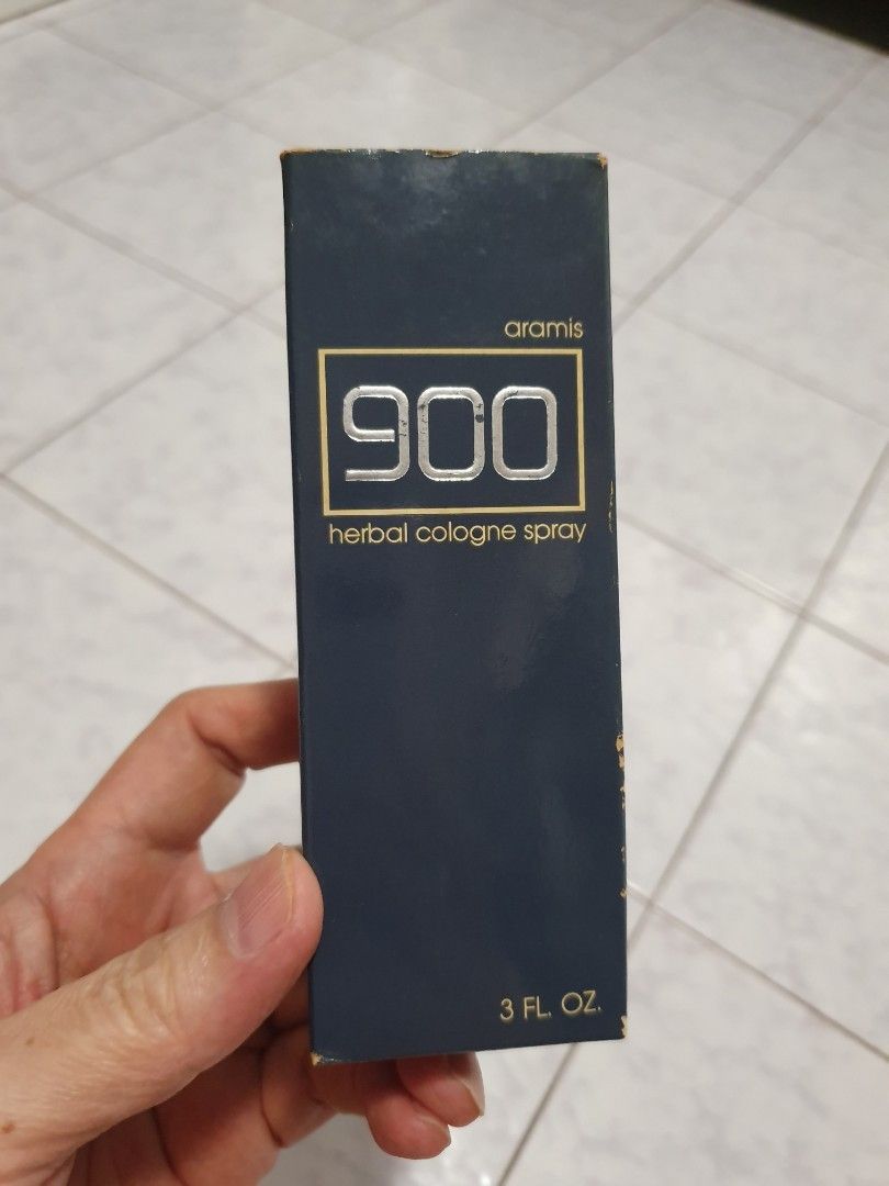 Parfum Aramis 900 Herbal Vintage Pour Homme - Flacon 100ml Eau De Cologne Spray, Neuf