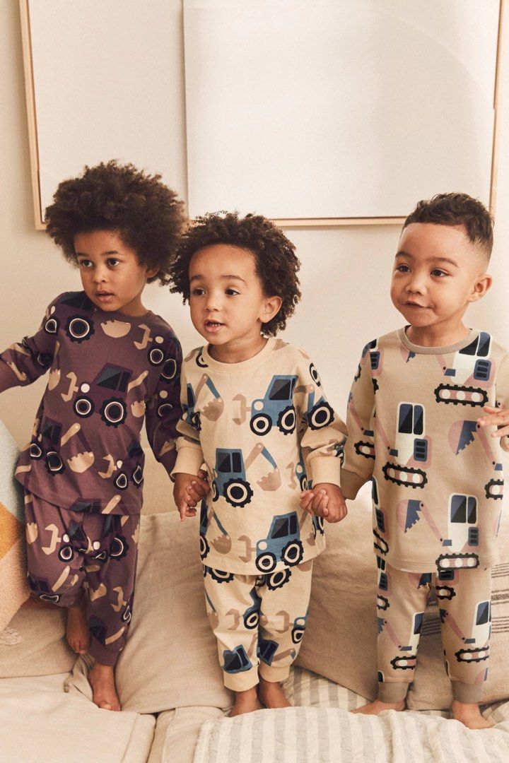 Next UK Multipack Oversized Chocolate Brown Pyjamas Babies Kids Babies Kids Fashion on Carousell