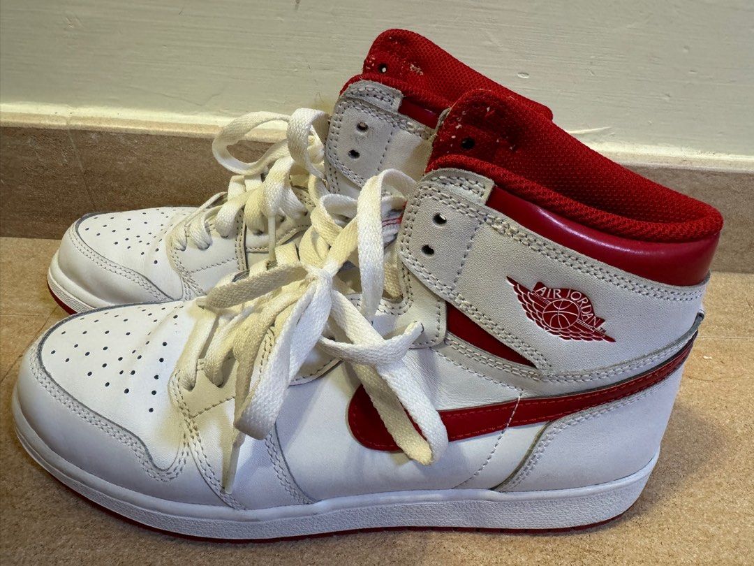 Nike Air Jordan 1 Retro High Og Red Metallic Carousell