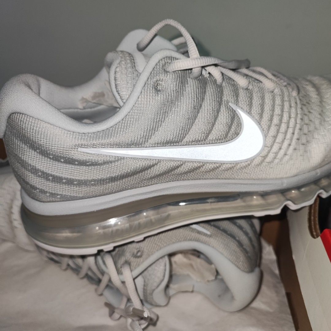 Wolf Grey Air Max 2017 Grise Nike Air Max 2017 'Light Bone' 849559-005