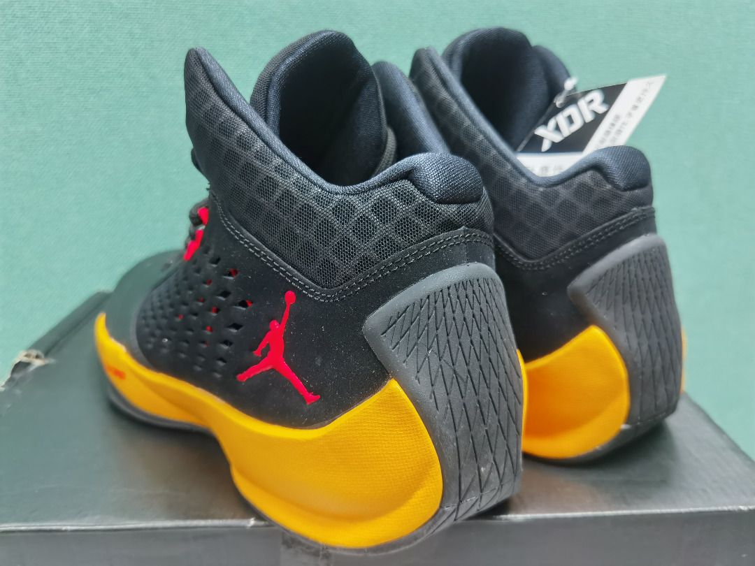 JORDAN RISING HIGH X BLACK LASER ORAGNE US10.5 Carousell