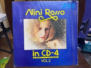Nini Rosso - In Cd-4 Trumpet Vol. 2 Theme Godfather - Philippines Original Music Vinyl Plaka LP Used