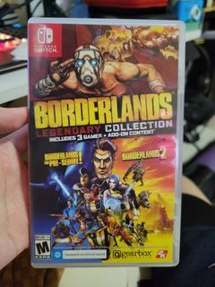 Nintendo Switch Game -  Borderlands Legendary Collection (Unused Code = 3 Games + Add on Contents)