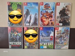 Nintendo Switch Games and accessories