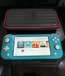 Nintendo Switch lite with games