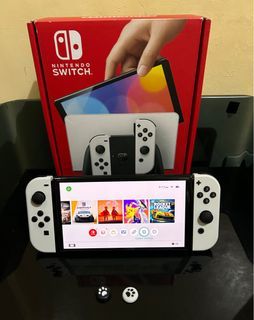 Nintendo Switch Oled with games