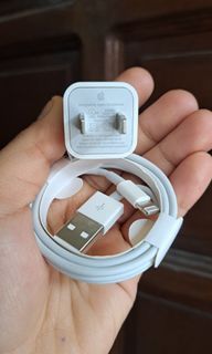 Original apple Fast charger 5w usb-ppwer adapter with usb-to lightnijg cable