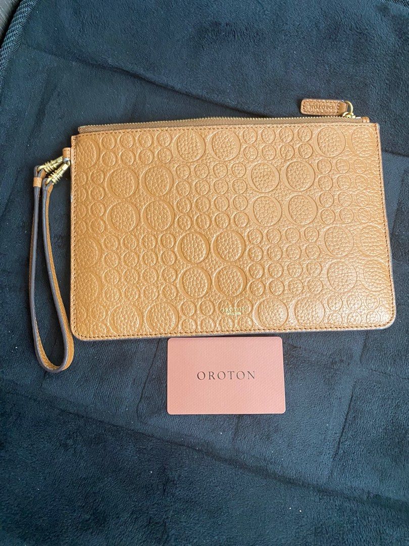 Oroton Clutch Kulit Asli authentic