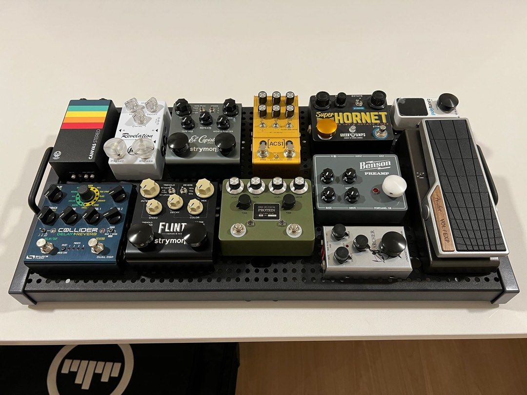 Pedalboard Wiring Soldered Patch Cables, Cable Management, Custom