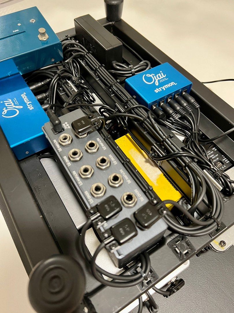 Pedalboard Wiring Soldered Patch Cables, Cable Management, Custom