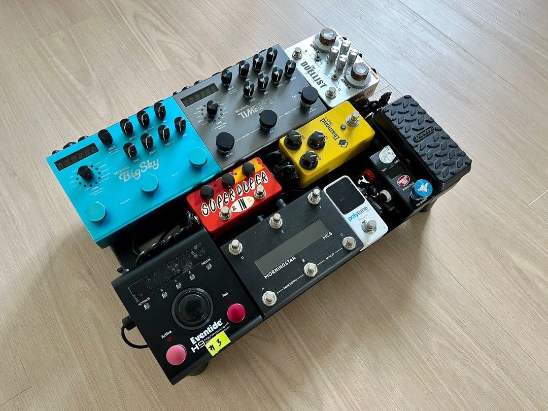 Pedalboard Wiring Soldered Patch Cables, Cable Management, Custom