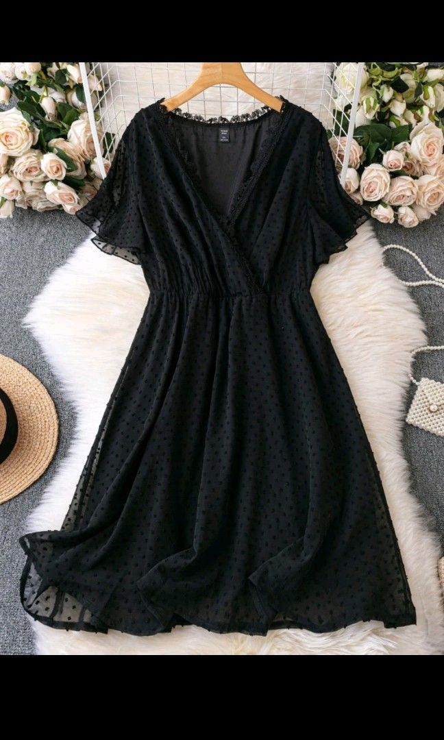 shein black lace dress JASON WU Sleeveless Overlay Dress main image 0