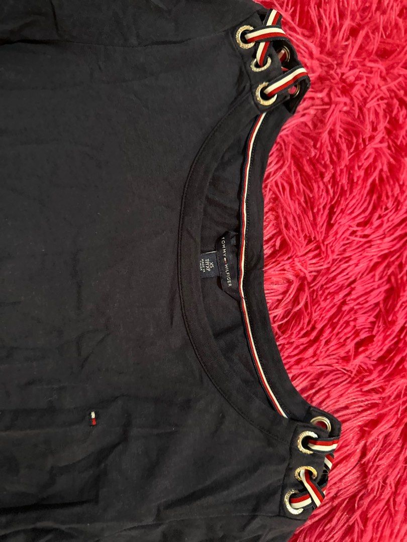 Preloved Tommy Hilfiger Dress (Category: Dresses) located in Quezon City. Submitted by DeclutterStuffs (Listing ID 1299851698, Image 3). Description: Tommy dress XS on tag but can fit to small-med size Manage your expectation Dimension 33 (L) x 15.5 (w).
