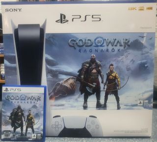 Ps5 Complete w/box and God of War Ragnarok game