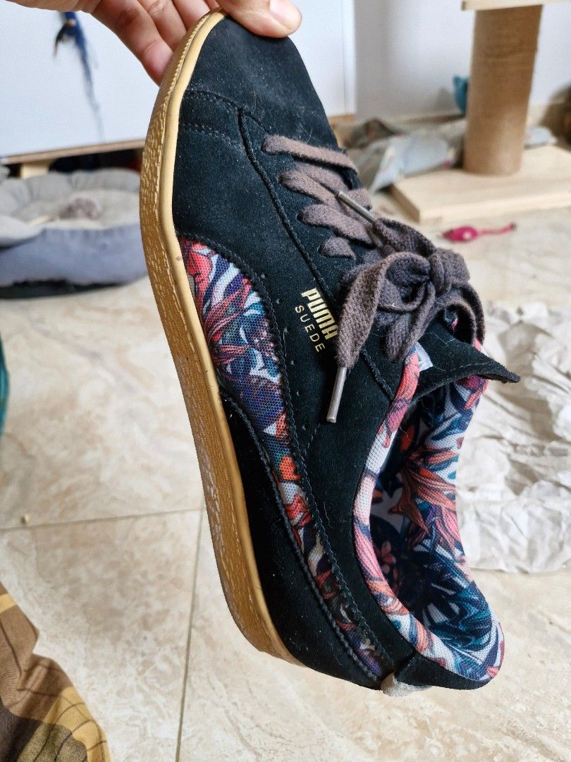Puma suede garden sneakers on sale