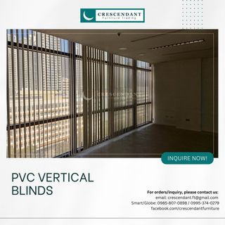 PVC VERTICAL WINDOW BLINDS