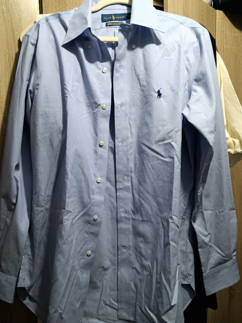 Ralph Lauren Poplin Shirt (Category: Formal Shirts) located in Sibulan. Submitted by classy.potato (Listing ID 1299837308, Image 3). Description: Hi. Courier of choice shall be paid and booked by buyer. Once decided, please message me for my details. Thank you!.