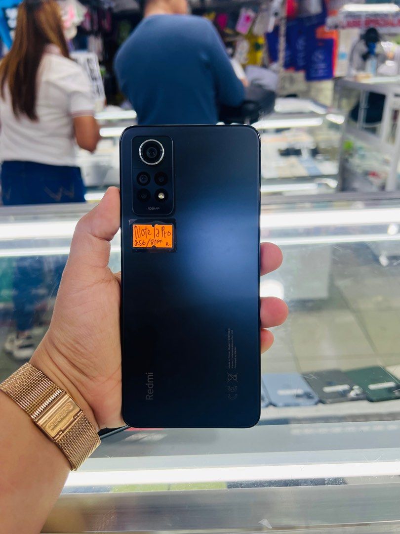Redmi Note 12 Pro 256gb Global FU (Category: Android Others) located in San Juan City. Submitted by javedsgadgetshop (Listing ID 1299905380, Image 1). Description: OPEN FOR INSTALLMENT VIA CREDIT CARD/GGIVES & SWAP/TRADE-IN! WE BUY AND SELL ( ANYKINDS OF UNIT BINIBILI PO NAMIN)! PTPA : Padelete po f bawal Read ❗️Onhand ‼️ Redmi Note 12pro •256gb •NTC Variant •Good batt health •Factory Unlock •95% Smoothness •No hidden issue | No Repaired •100% Au