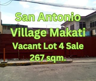 San Antonio Village Makati Vacant Lot For Sale