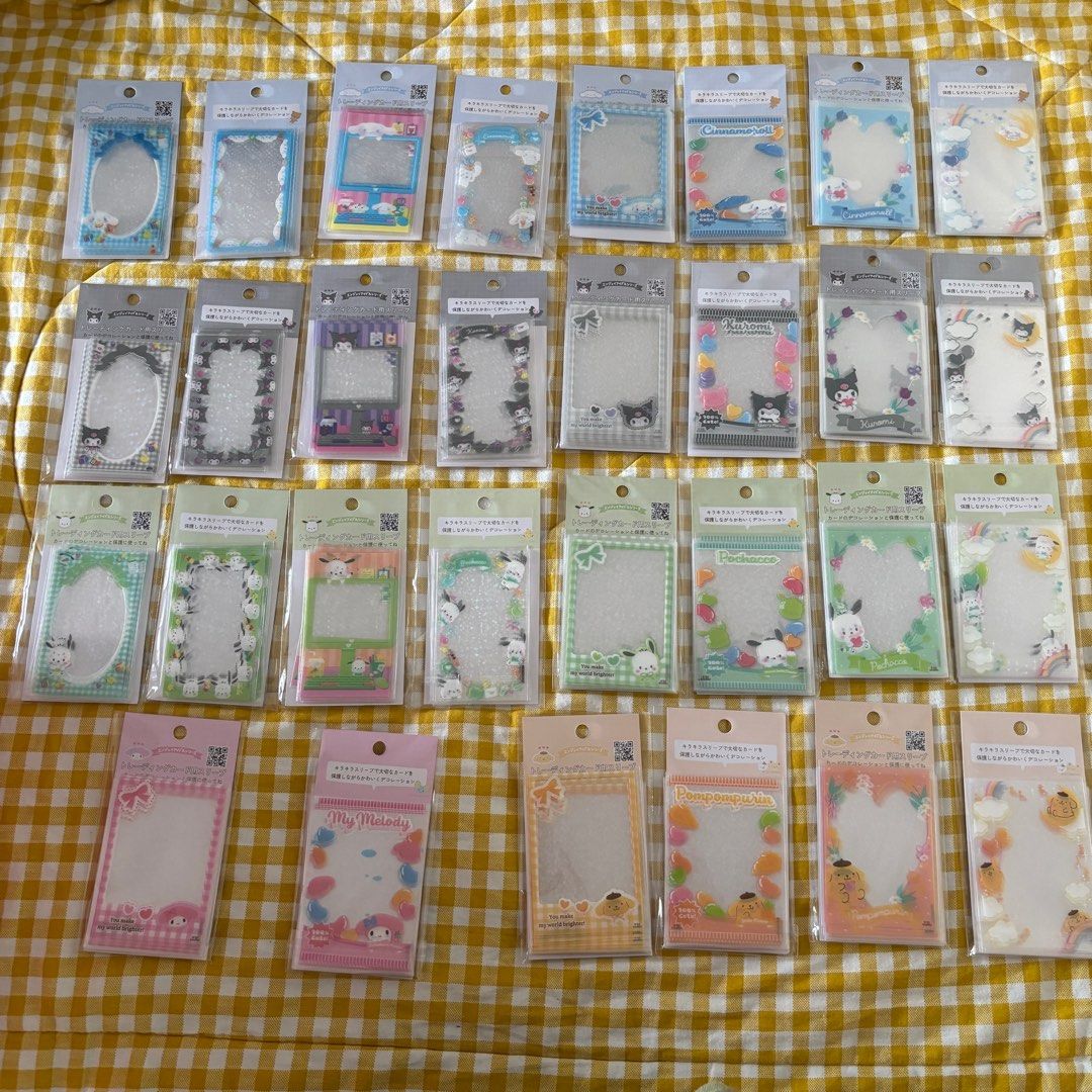 SPECIAL PROMO] Sanrio Photo Card Sleeves | Photocards | KPOP | BTS | ITZY |  NEWJEANS