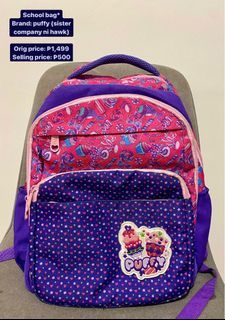 School bag (puffy)