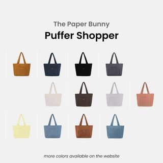 [SG PASABUY] The Paper Bunny - Puffer Shopper