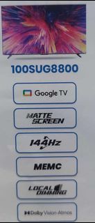 SKYWORTH 100 inches GOOGLE TV 100SUG8800