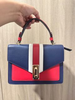 Sling Bag - Red and Blue