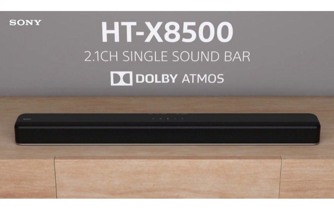 Sony HT-X8500, 音響器材, Soundbar、揚聲器、藍牙喇叭、耳擴- Carousell