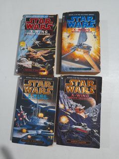 Star Wars : X-Wing series Bundle of 4 books - vintage