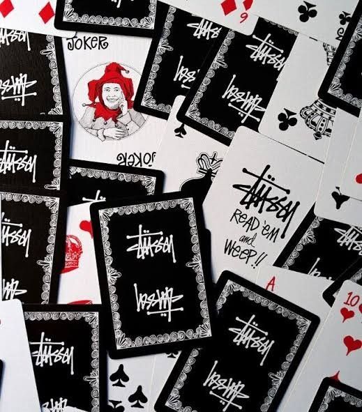 Stussy Bicycle Playing Cards Hobbies Toys Toys Games on Carousell