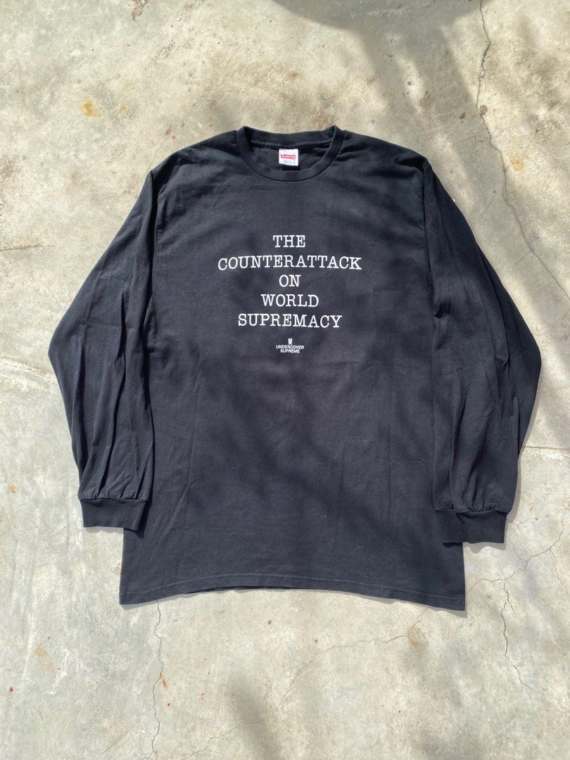 スウェット・トレーナー Supreme UNDERCOVER Public Enemy Sweater Black SS 18 WEEK 3 Supreme Undercover Public Enemy Crewneck Black Medium S/S 18