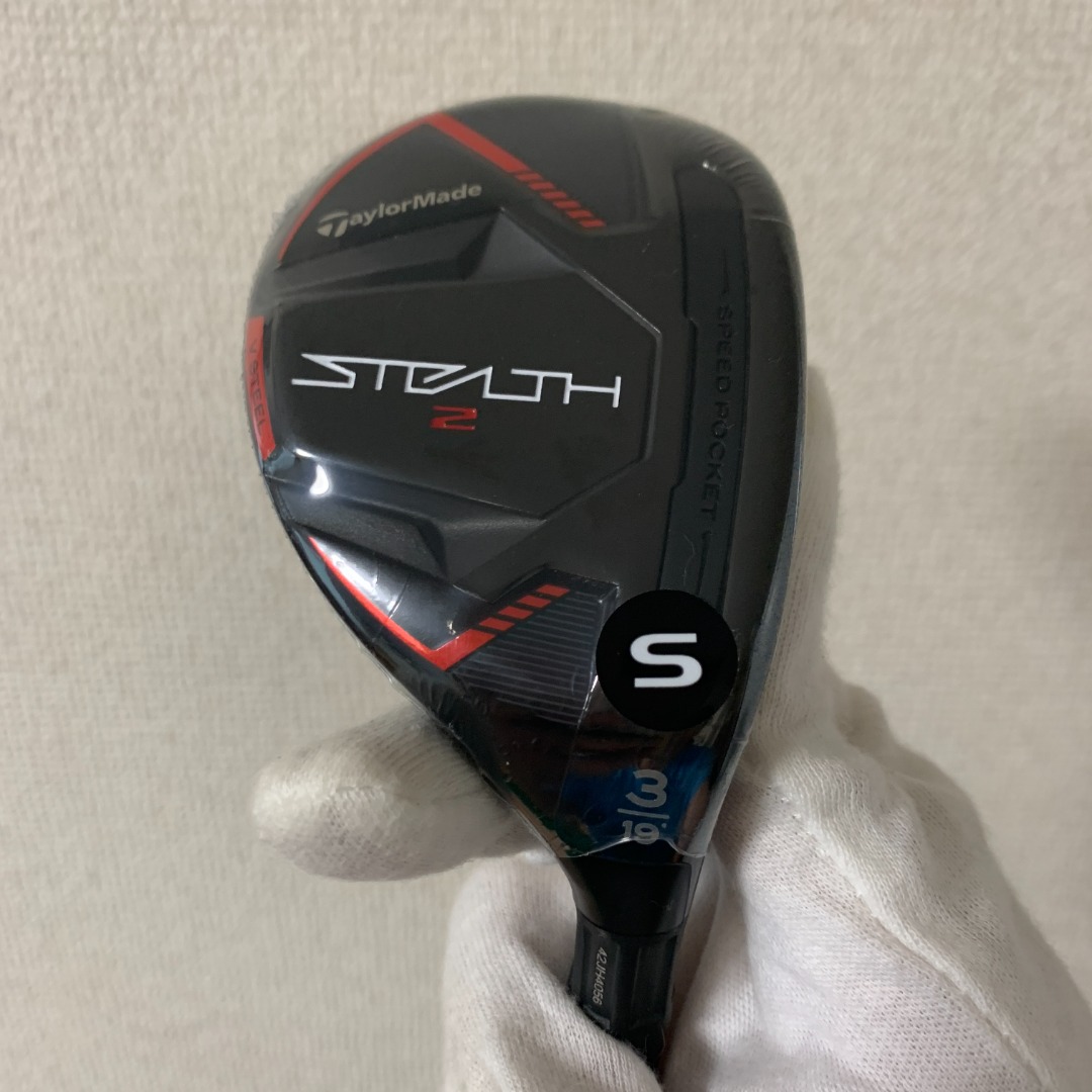 TaylorMade Stealth2 Hybrid with Head cover TENSEI RED TM60 S New ...