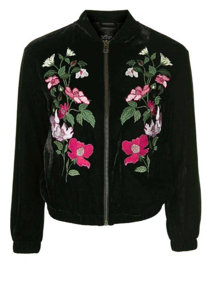 Topshop floral jacket cheap