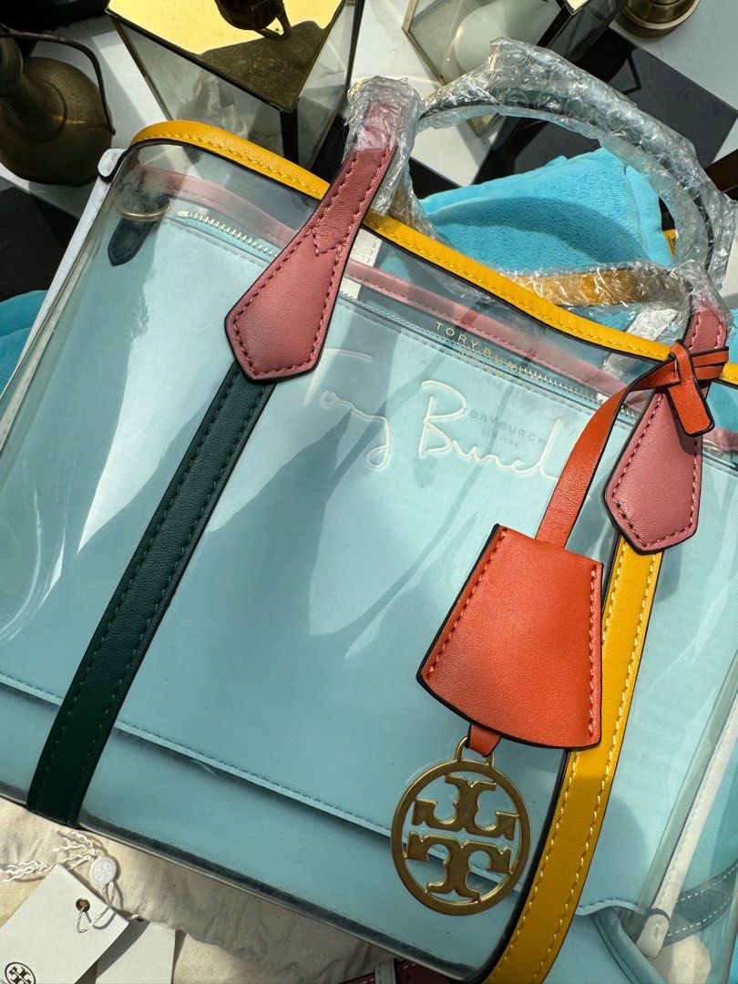 Tory Burch Transparent Multicolored Bag