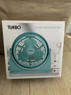 Turbo 9” air circulator fan