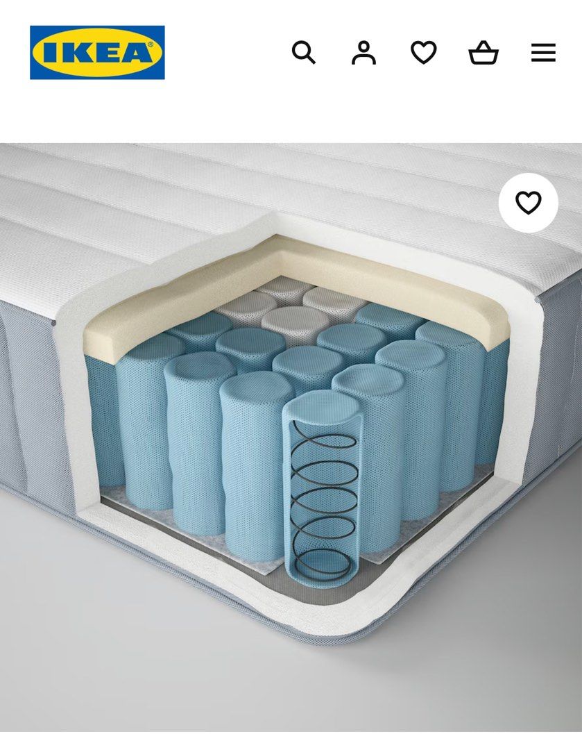 Valevag Foam Mattress Ikea (Category: Bed Frames & Mattresses) located in Pasig City. Submitted by rushykushy (Listing ID 1299902570, Image 2). Description: Rush .