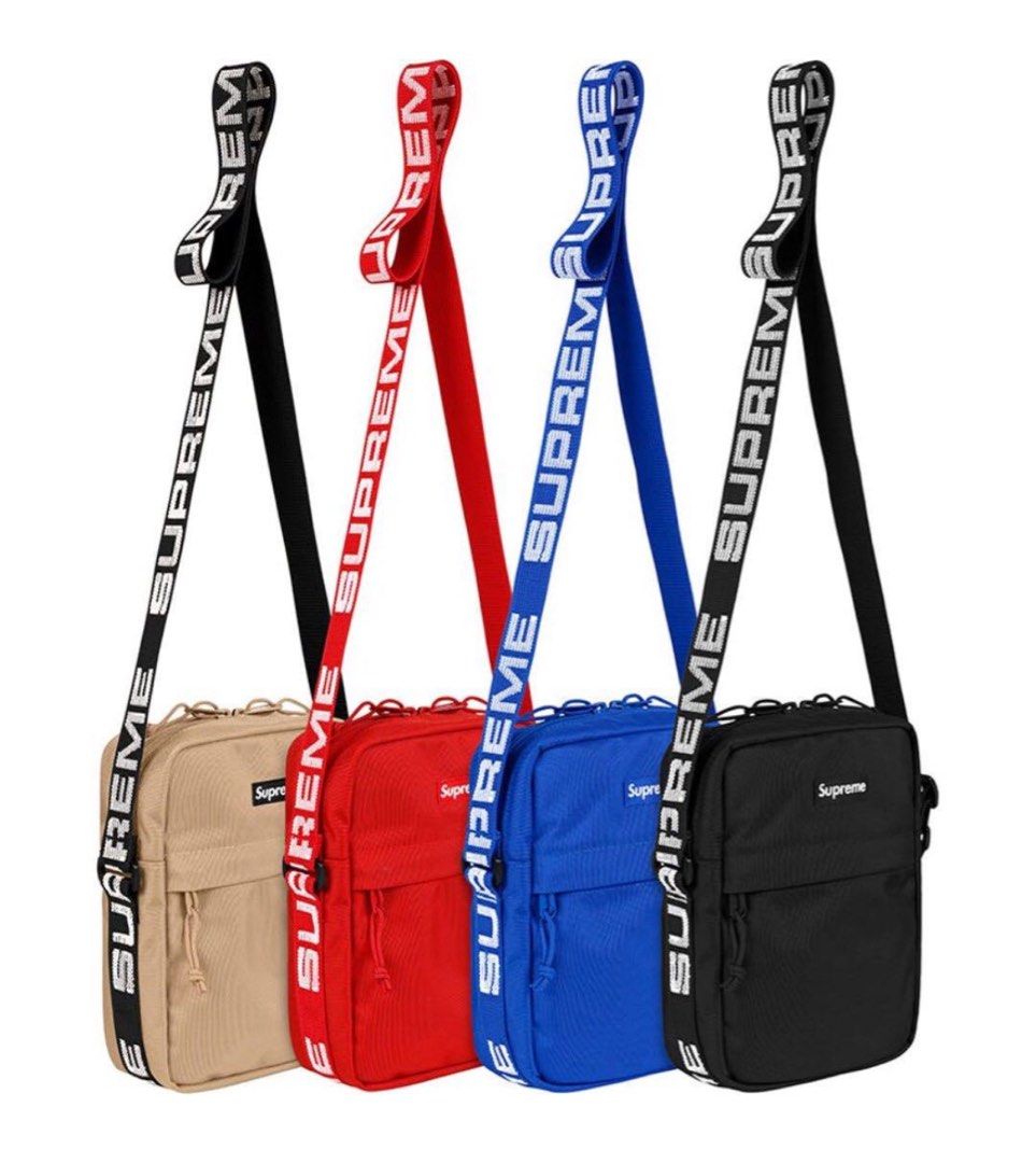 WTS supreme OG ss18 shoulder bag red and black