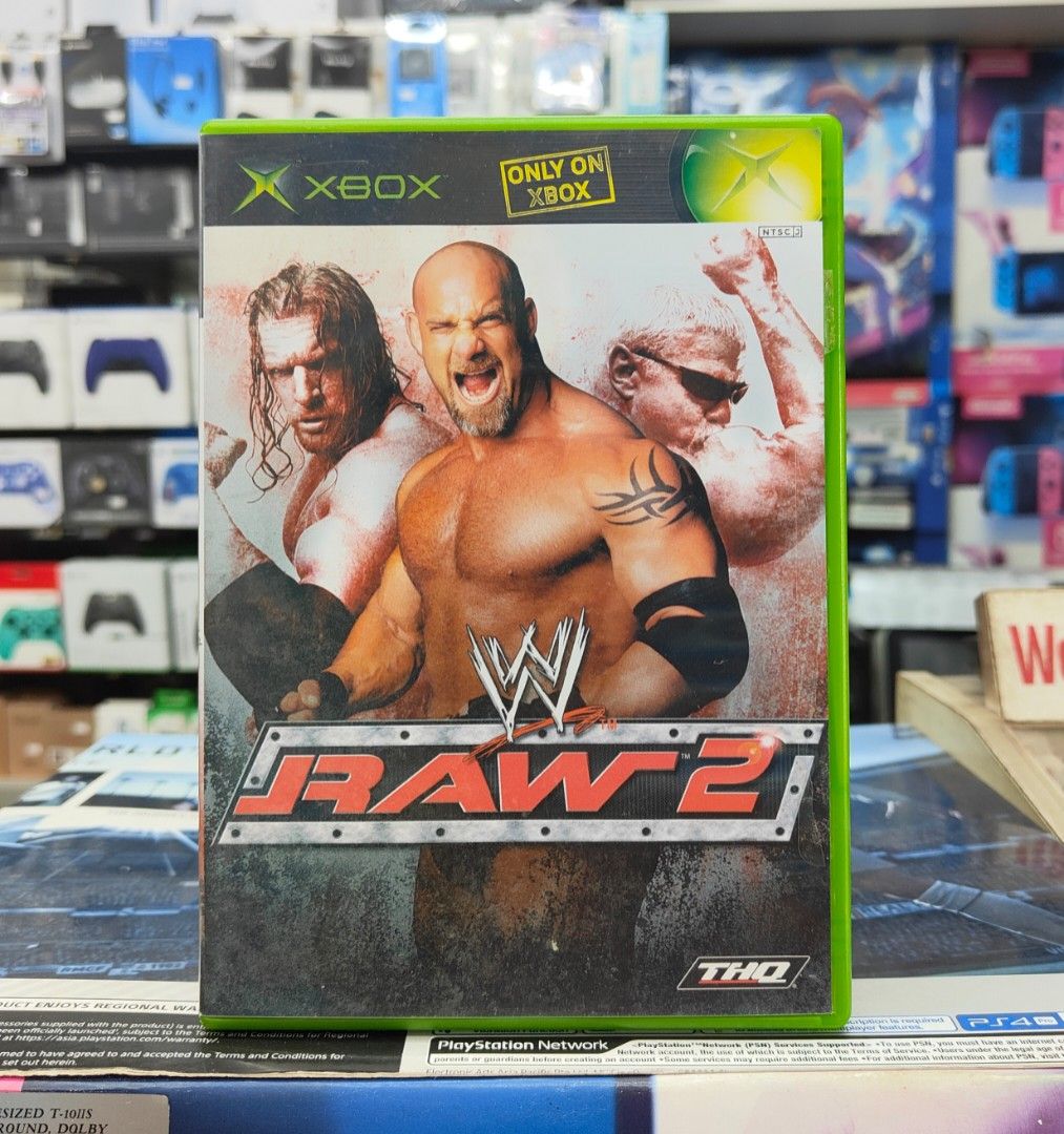 Xbox WWE RAW 2, Video Gaming, Video Games, Xbox on Carousell