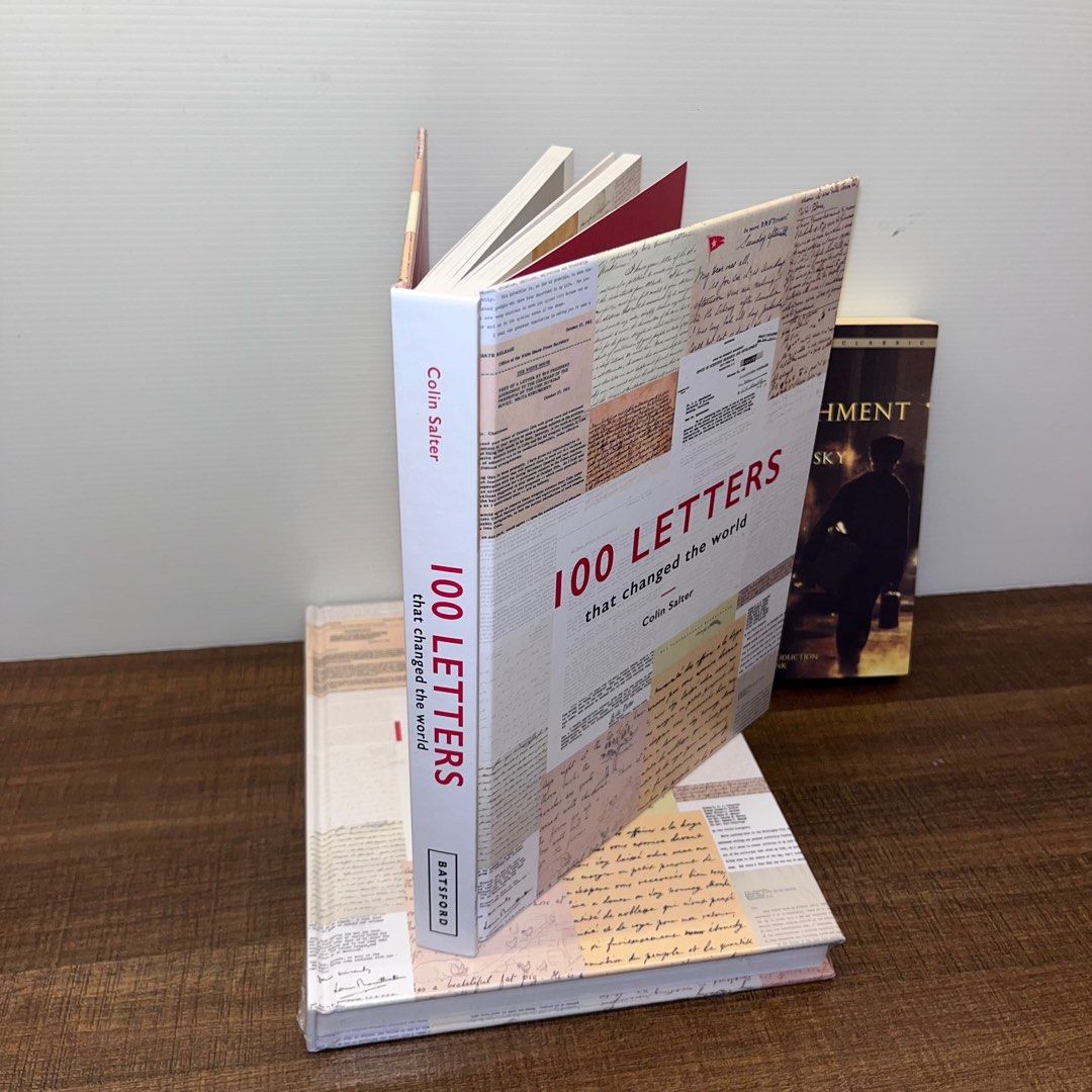 100 Letters that changed the world •Hardback • Colin Salter • Brand New ...