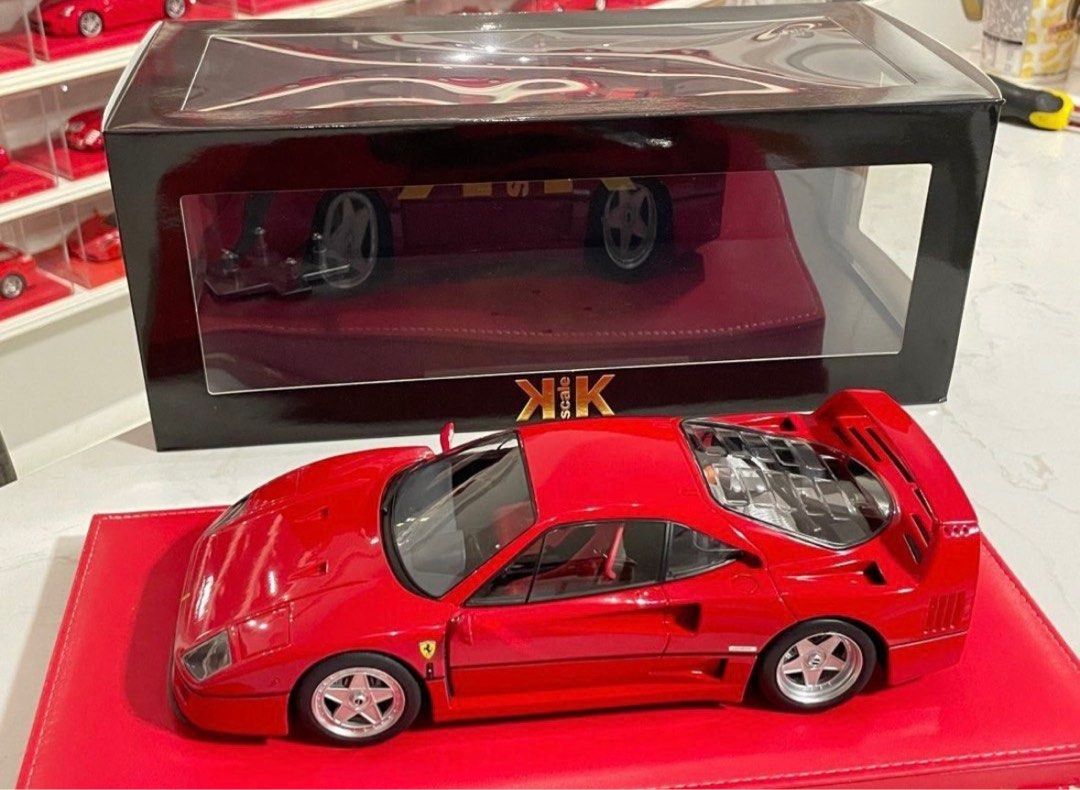 Ferrari F40 Legende Miniatures échelle 1/18 – Présentation Le Mans 1994 Rouge