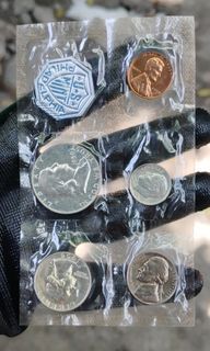 1959 Philadelphia mints coins set silver coins
